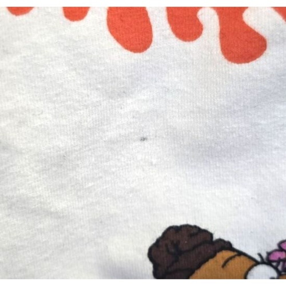 Nickelodeon Rugrats Yoga Leggings White Cartoon Print Women Stretch Pants Size L - Picture 4 of 4